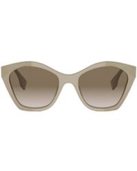 Fendi - Eyewear Cat-Eye Frame Sunglasses - Lyst