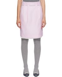 ShuShu/Tong - Straight-Cut Midi Skirt - Lyst