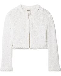 KHAITE - Long-Sleeved Cardigan - Lyst