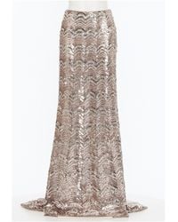 Valentino - Sequin Skirt - Lyst