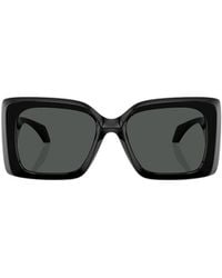 Versace - Medusa-Plaque Oversized-Frame Sunglasses - Lyst