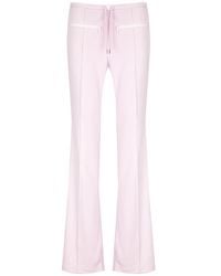 Courreges - Drawstring Flared Tracks Pants - Lyst