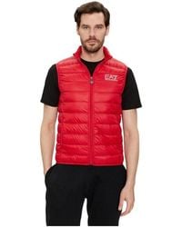 EA7 - Core Identity Puffer Gilet - Lyst