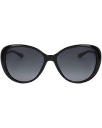 Jimmy Choo - Eyewear Amira Oval-Frame Tinted Sunglasses - Lyst