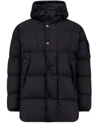 Stone Island - Long-Sleeve Hooded Padded Jacket - Lyst