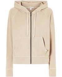 James Perse - French Cotton-Terry Hoodie - Lyst