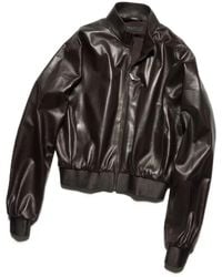 Gucci - Soft Nappa Leather Bomber Jacket - Lyst