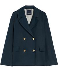 Max Mara - 'S Smmavenue Double-Breasted Jacket - Lyst