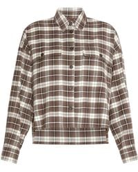 Weekend by Maxmara - Berlina Checked Shirt - Lyst