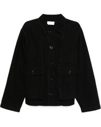 Lemaire - Long Sleeved Buttoned Denim Jacket - Lyst