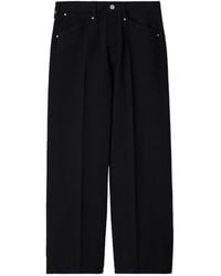Lemaire - Selvedge Denim Five-Pocket Straight-Leg Trousers - Lyst