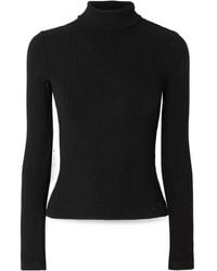 Citizens of Humanity - Ribbed Turtleneck Top - Lyst