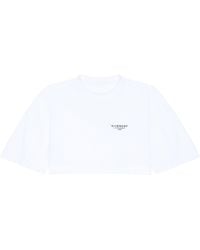 Givenchy - Cropped Fit T-Shirt - Lyst