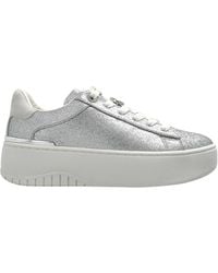 MICHAEL Michael Kors - Logo-Detail Glitter-Embellishment Sneakers - Lyst