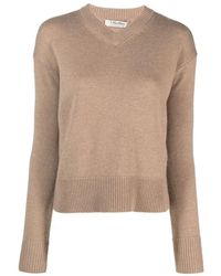 Max Mara - 'S V-Neck Long-Sleeved Jumper - Lyst