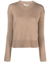 Max Mara - 'S V-Neck Long-Sleeved Jumper - Lyst