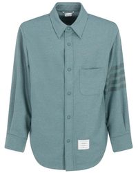 Thom Browne - 4-Bar Shirt Jacket - Lyst