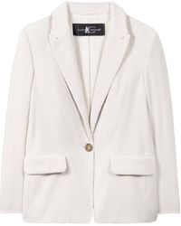 Luisa Cerano - Single-Button Corduroy Blazer - Lyst