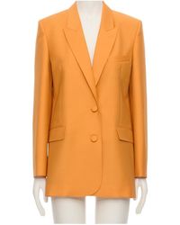 Valentino - Lapel Long-Sleeved Suit Jacket - Lyst