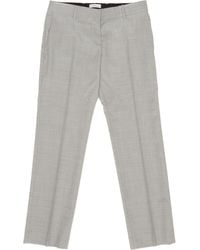 TOTEME - Totême Pleated Straight Leg Pants - Lyst