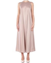Max Mara - Beachwear Seta Sleeveless Midi Dress - Lyst
