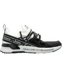 Versace Jeans Couture - Couture Logo Printed Low-Top Sneakers - Lyst
