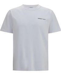 Off-White c/o Virgil Abloh - Logo Quote Short-Sleeved T-Shirt - Lyst