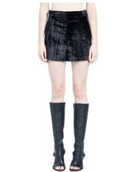 Ann Demeulemeester - Belt-Loop Shorts - Lyst