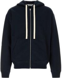 Jil Sander - Zip-Up Hoodie - Lyst