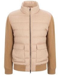 Herno - Long-Sleeved Cotton-Padded Jacket - Lyst