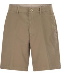 Brunello Cucinelli - Buttoned Bermuda Shorts - Lyst