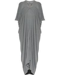 Rick Owens - Draped V-Neck Dress - Lyst