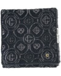 CASABLANCA - Fluffy Monogram Mohair Scarf - Lyst