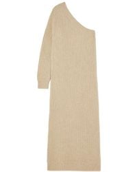 Max Mara - One-Shouldered Mid-Length Dress - Lyst