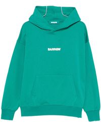 Barrow - Bear Printed Hoodie - Lyst