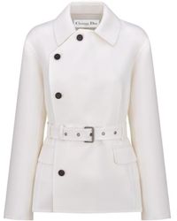 Dior - Belted Jacket - Lyst