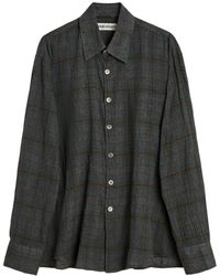 Our Legacy - Checkered Shirt - Lyst