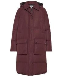 Brunello Cucinelli - Zipped Hooded Quilted Coat - Lyst