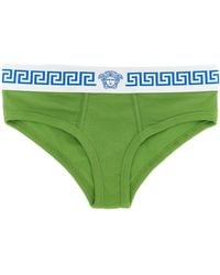 Versace - Ribbed Stretch Briefs - Lyst