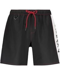 Iceberg - Logo Panel Swim Shorts - Lyst