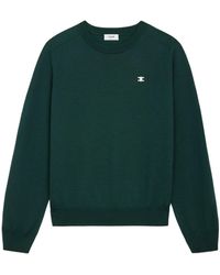 Celine - Triomphe Crew Neck Sweater - Lyst