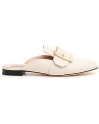 Bally - Flat-Soled Muller Shoes - Lyst