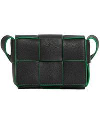 Bottega Veneta - Logo Knitted Shoulder Bag - Lyst