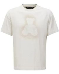Palm Angels - Spray Bear Printed Crewneck T-Shirt - Lyst