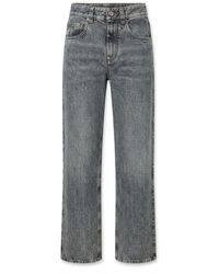 Brunello Cucinelli - Jeans With Belt Loops - Lyst