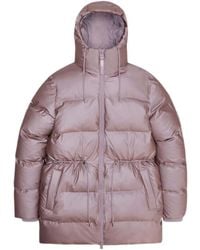 Rains - Long-Sleeved Hooded Cotton Jacket - Lyst