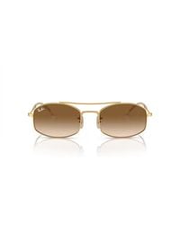 Ray-Ban - Oval Frame Sunglasses - Lyst