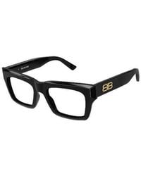 Balenciaga - Eyewear Rectangular Frame Glasses - Lyst