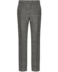 Valentino - Mid-Rise Tailored Trousers - Lyst