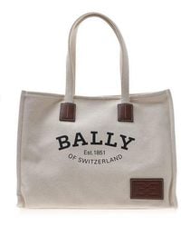 Bally - Logo Tote Bag - Lyst